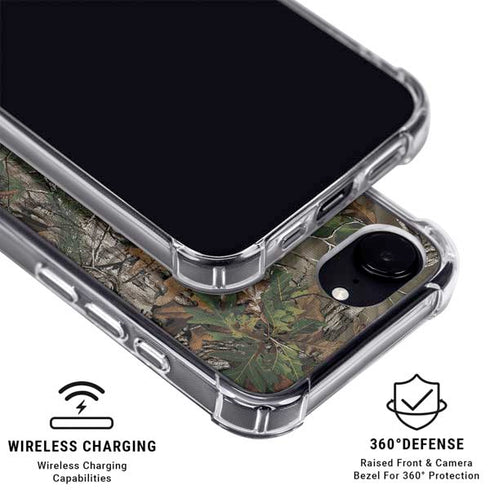 NFL Chicago Bears Realtree Xtra Green Camo iPhone 16e Clear Case
